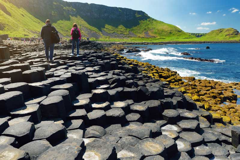 Image of the Giant's Causeway, Northern Ireland.